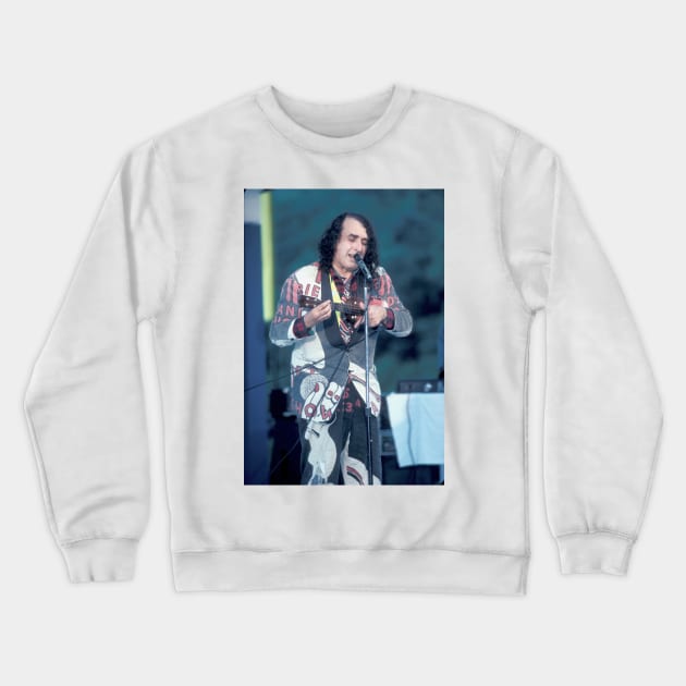 Tiny Tim Photograph Crewneck Sweatshirt by Concert Photos